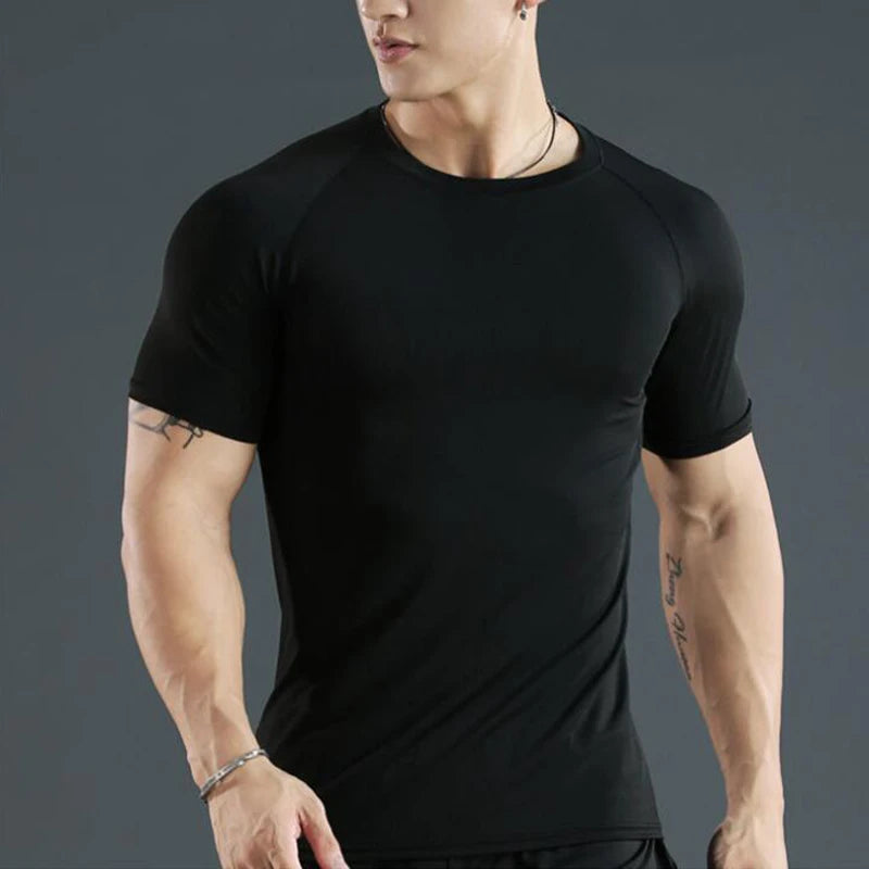 Men’s Quick-Dry Compression Sports T-Shirt