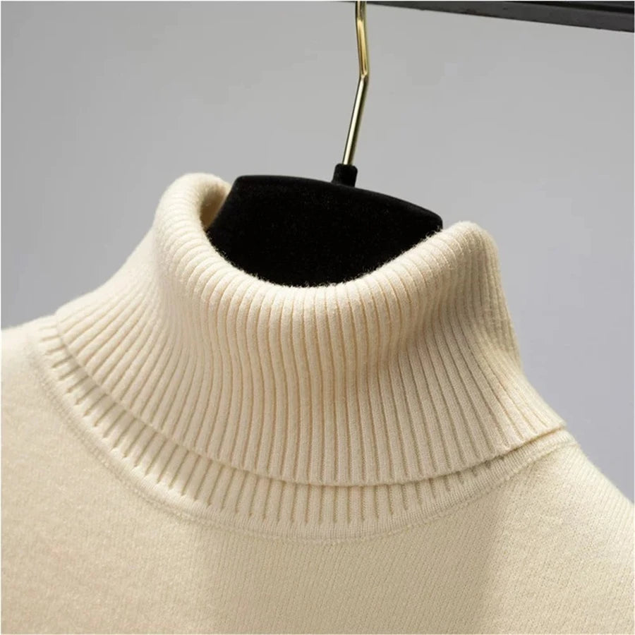 Turtleneck Winter Sweater for Women: