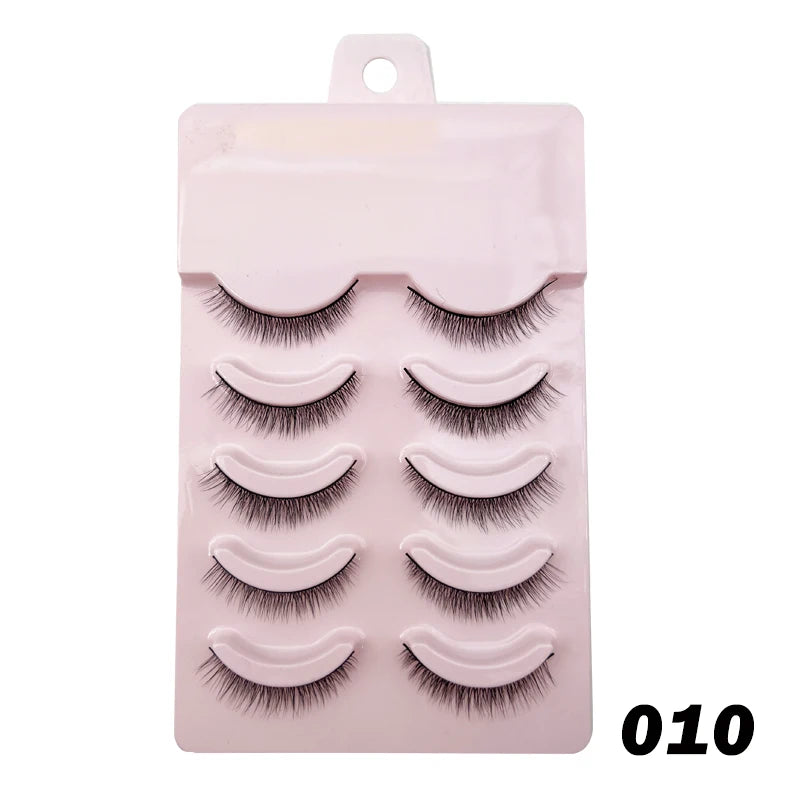 New Manga Lashes - Soft Natural Thick False Eyelashes