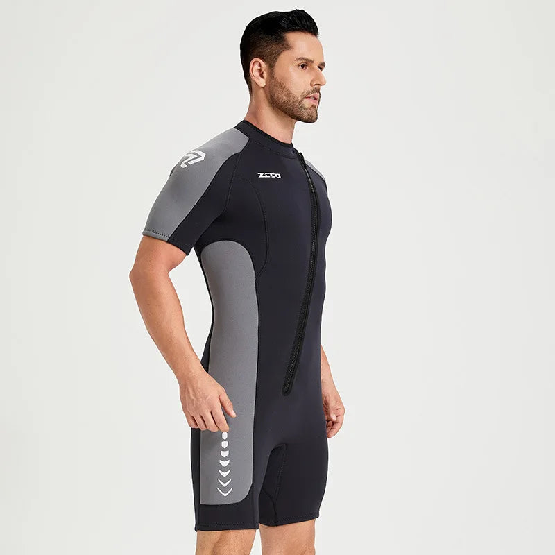 3mm Short Sleeve Diving Wetsuit for Men & Women