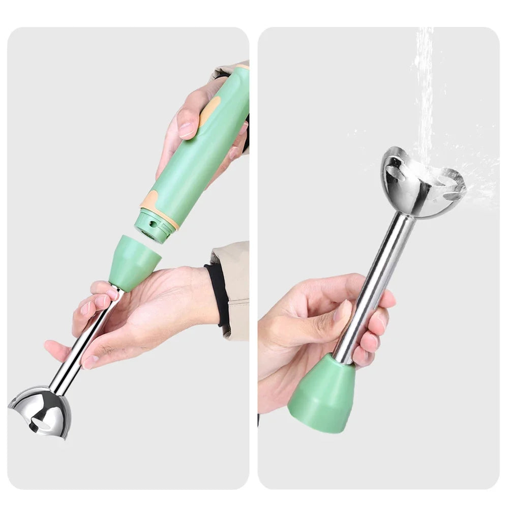 Handheld Immersion Stick Blender – Electric Food & Vegetable Grinder for Smoothies & Soups