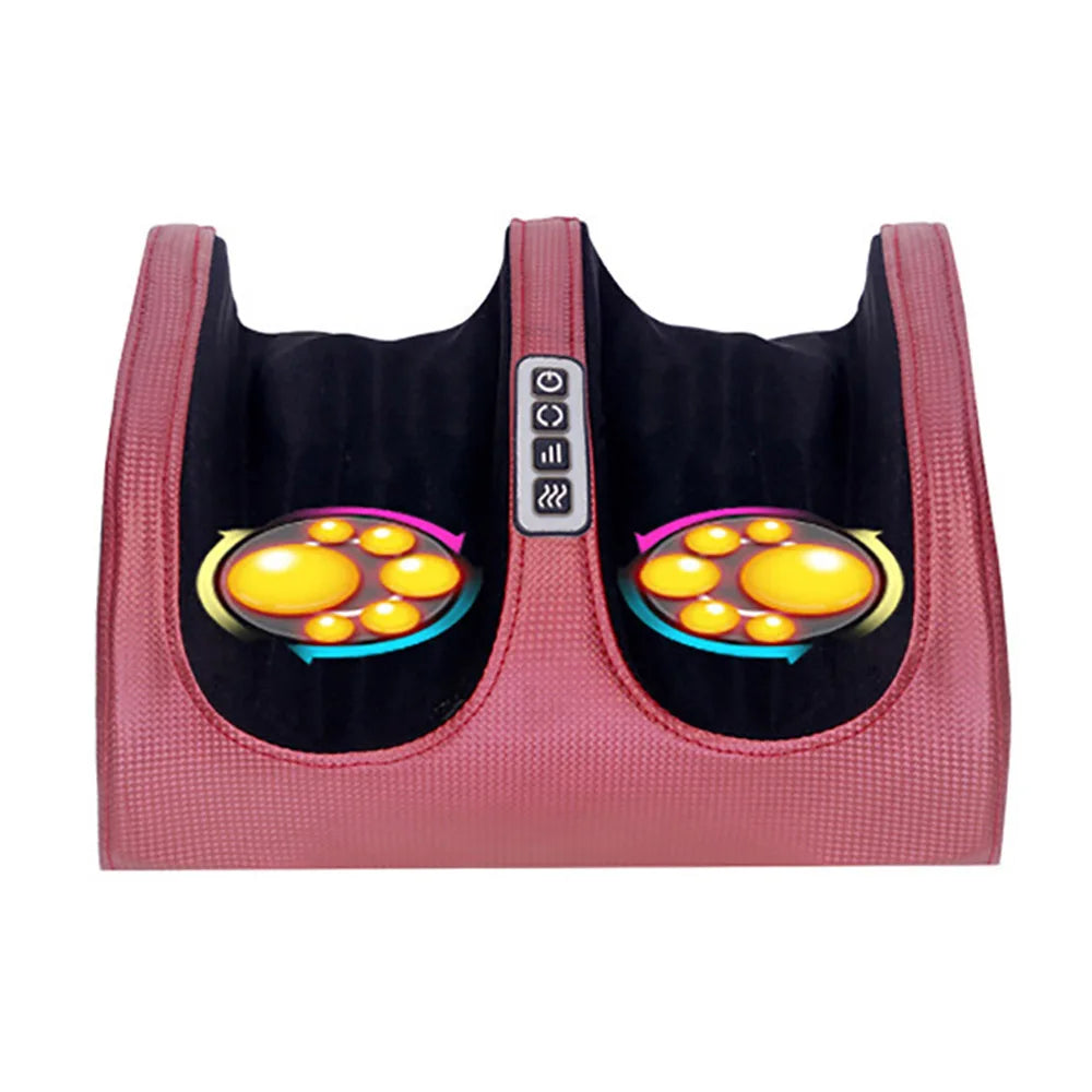 Electric Heated Foot Massager with Shiatsu & Compression Therapy