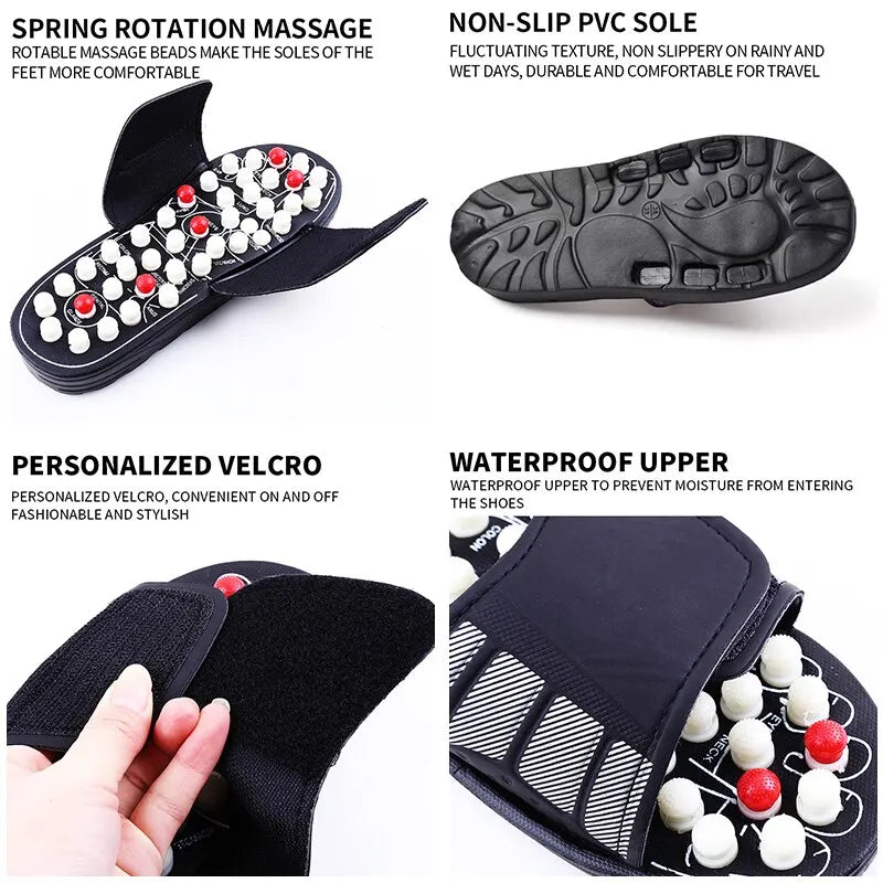 : Acupoint Massage Slippers – Therapy Massager Shoes