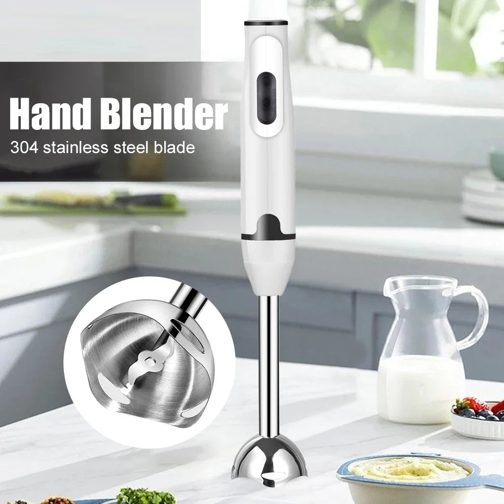 Handheld Immersion Stick Blender – Electric Food & Vegetable Grinder for Smoothies & Soups