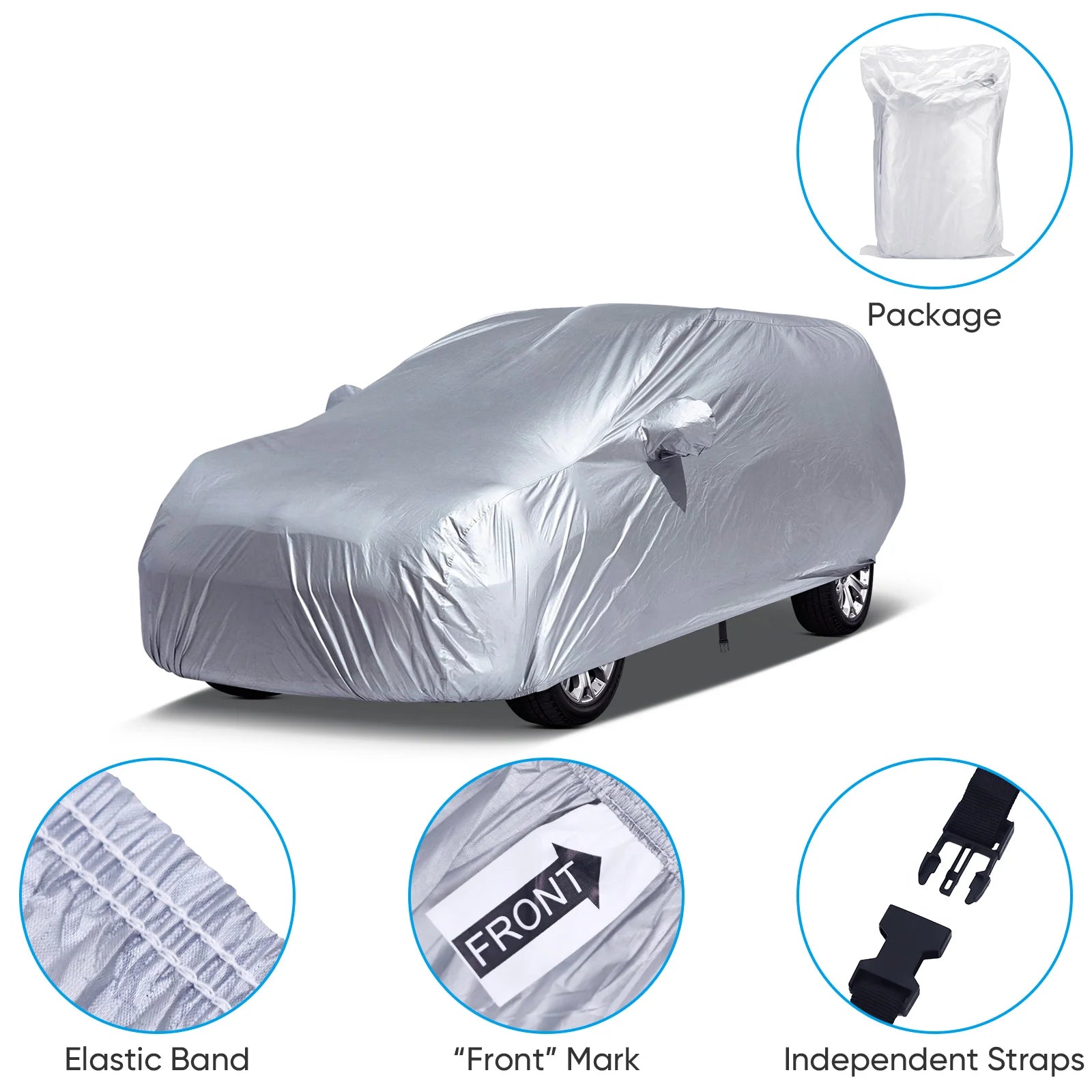 Universal Full Car Cover – All-Weather Protection