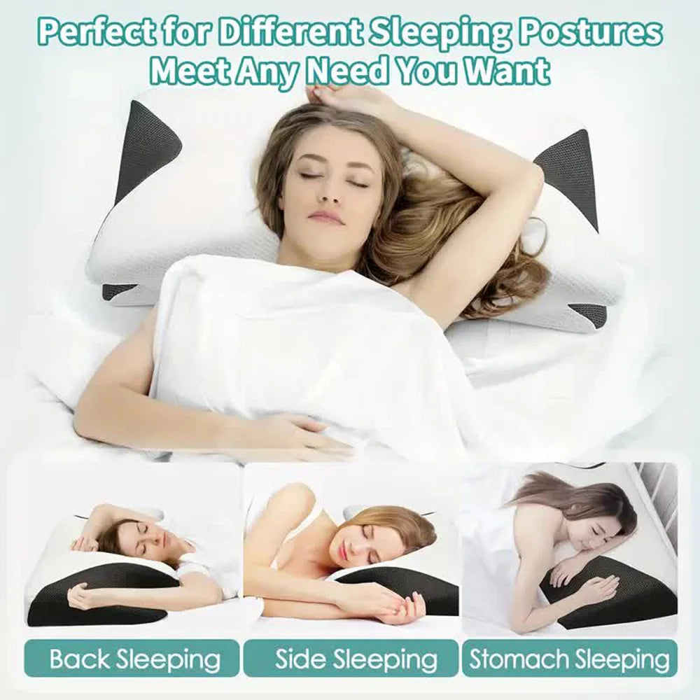 🦋 Butterfly Memory Foam Neck Pillow