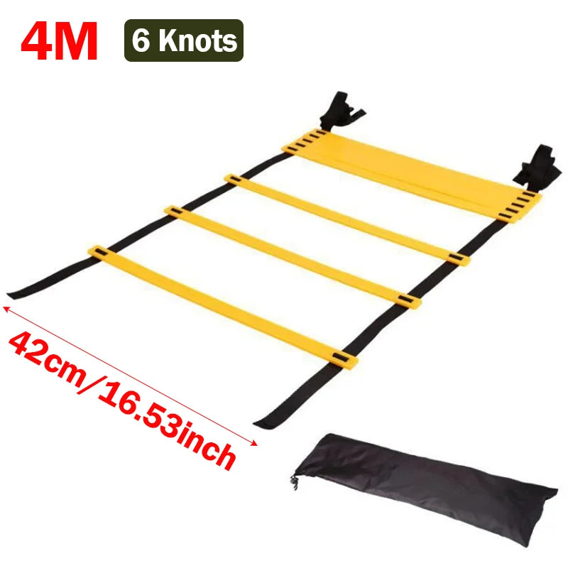 Agility Ladder with Nylon Straps – Speed & Coordination Training Tool