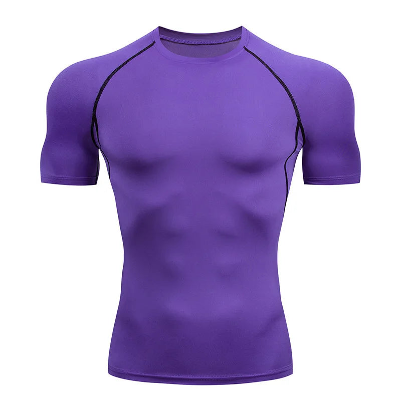 Men’s Quick-Dry Compression Sports T-Shirt