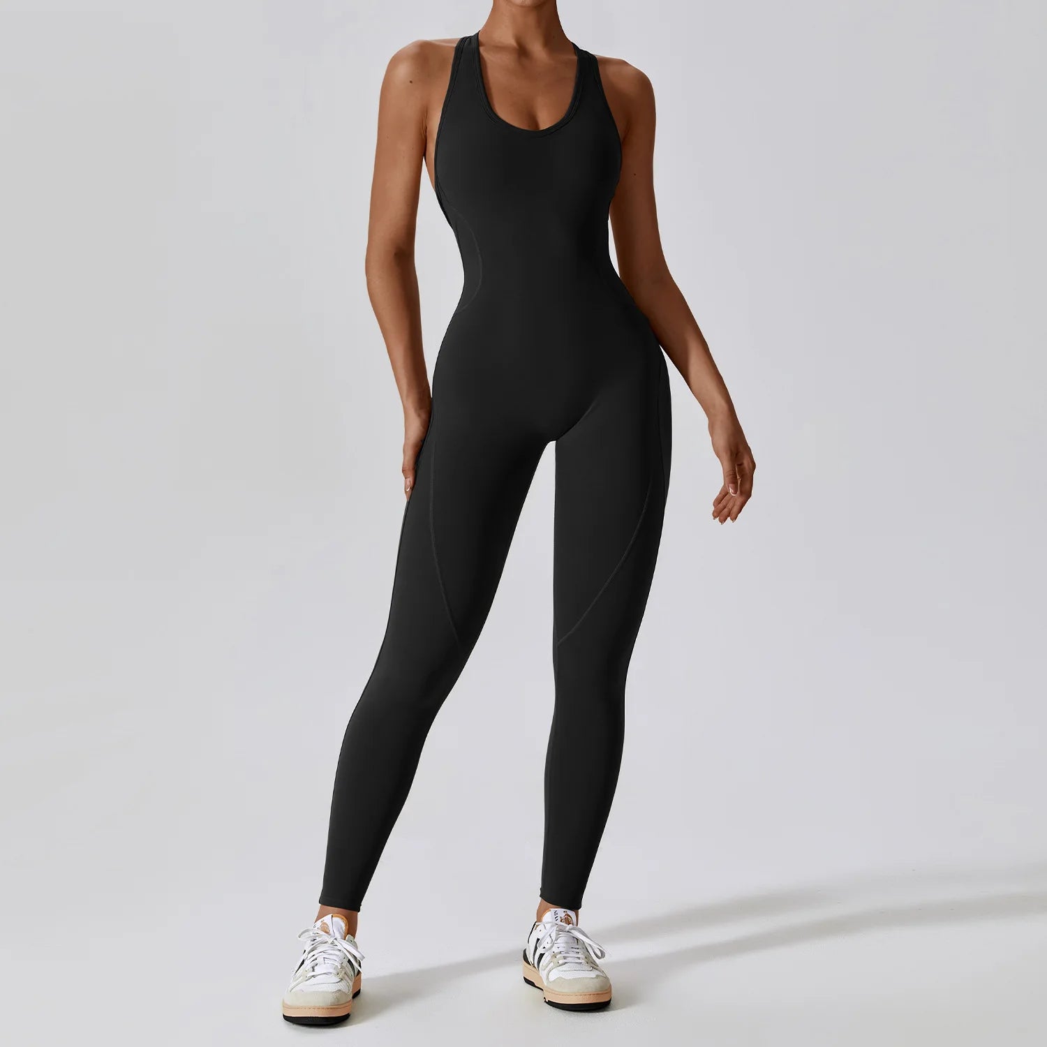 Women's Yoga Jumpsuit – Fitness & Pilates Workout Overalls