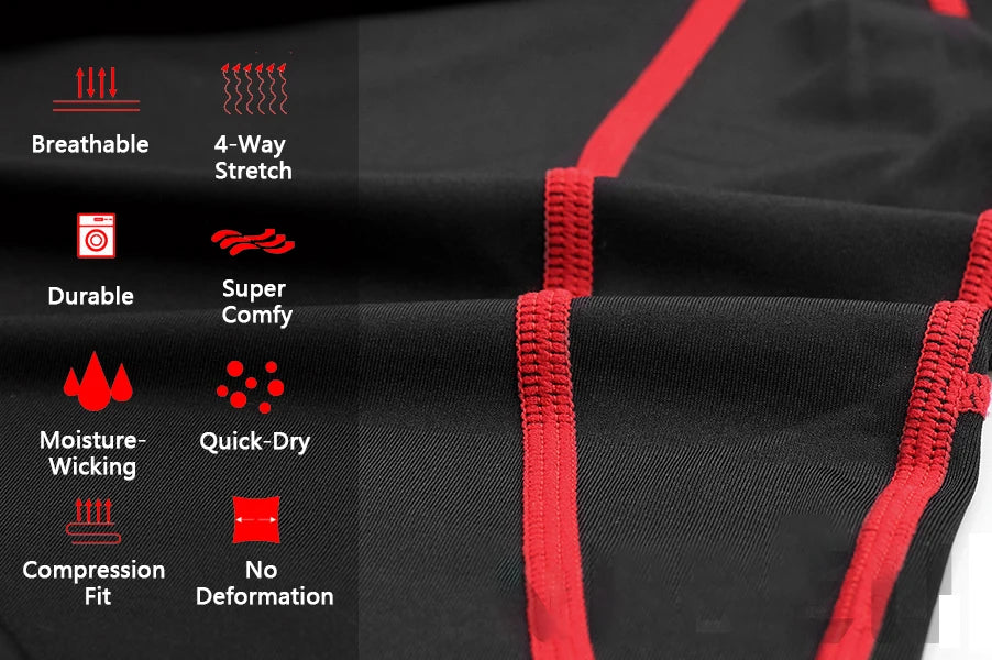 Men's Compression Long Sleeve Training T-Shirt – Athletic Workout Top