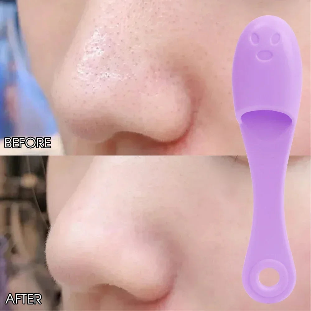 Silicone Nose Brush Facial Pore Cleaner: