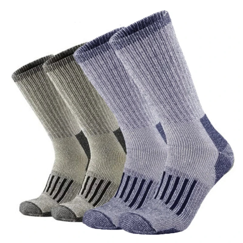 Ultra-Warm Merino Wool Hiking Socks