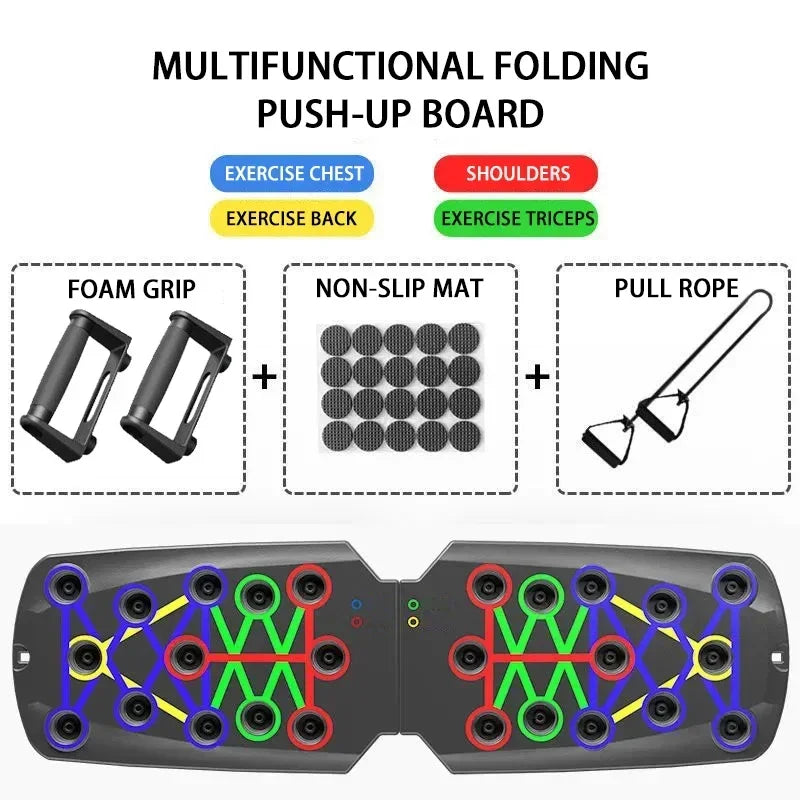 Multifunctional Push-up Board Set with Handles