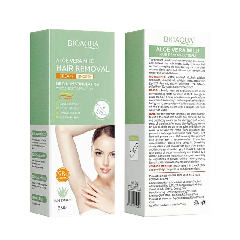 Hair Removal Cream – Permanent & Painless for Men and Women