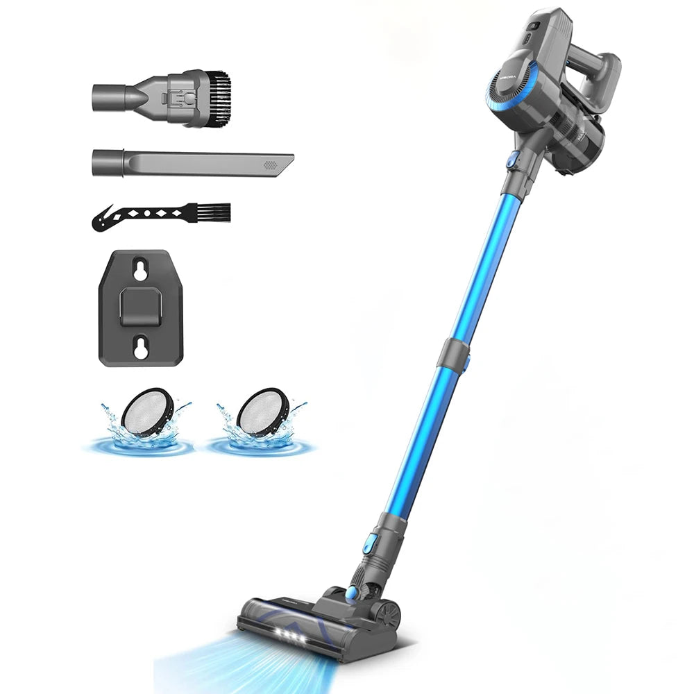 YISORA N300 UltraLight™ Cordless Stick Vacuum – 20Kpa Power