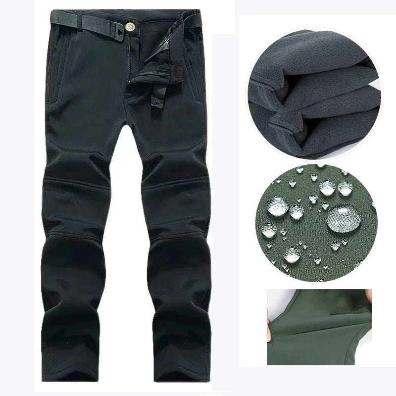 Men's Softshell Tactical Waterproof Jacket & Pants Set