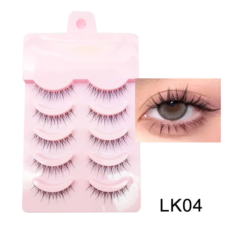 New Manga Lashes - Soft Natural Thick False Eyelashes