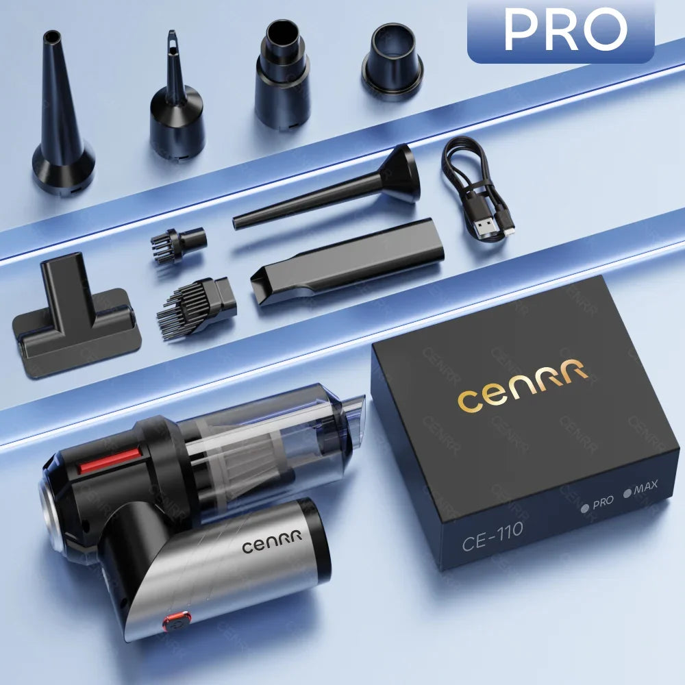 CENRR High-Pressure Cordless Car Vacuum Cleaner