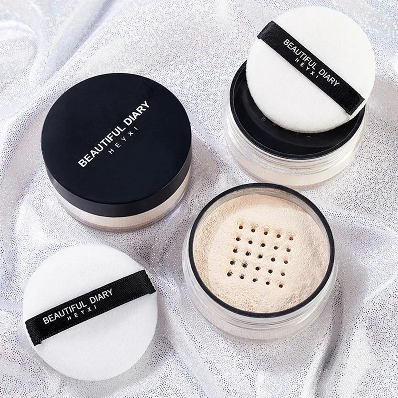Professional Loose Setting Powder – Oil Control, Waterproof & Matte Finish