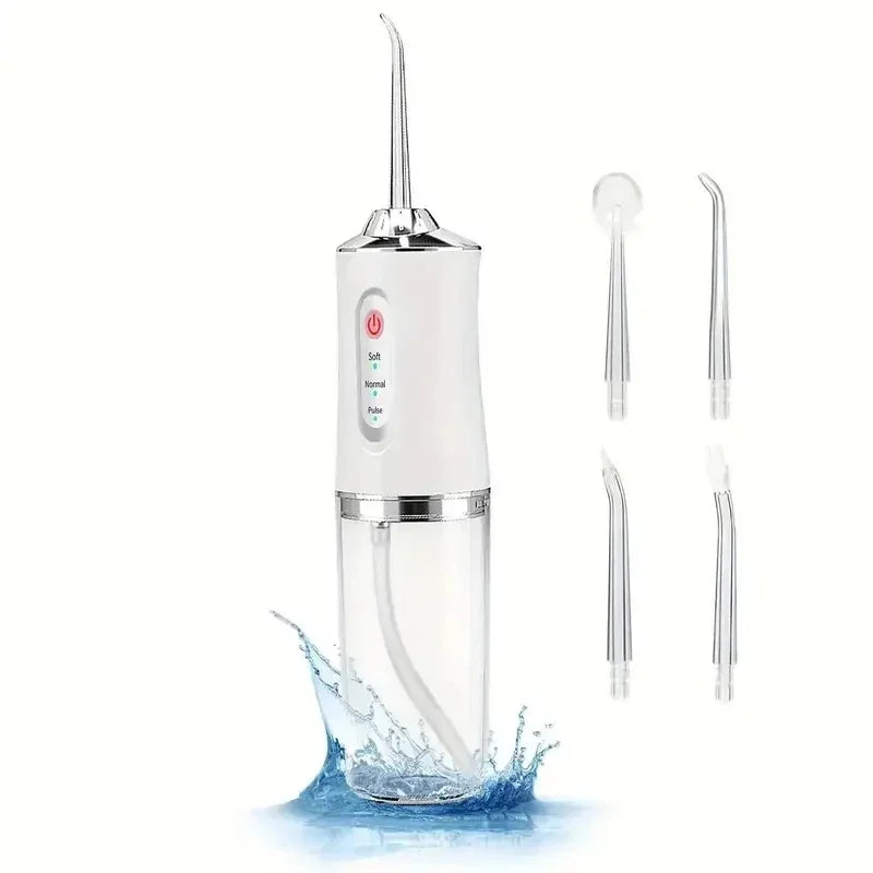 Portable Smart Electric Water Flosser – Rechargeable Oral Irrigator