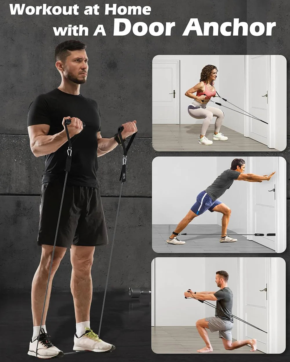 Resistance Bands Set for Strength Training