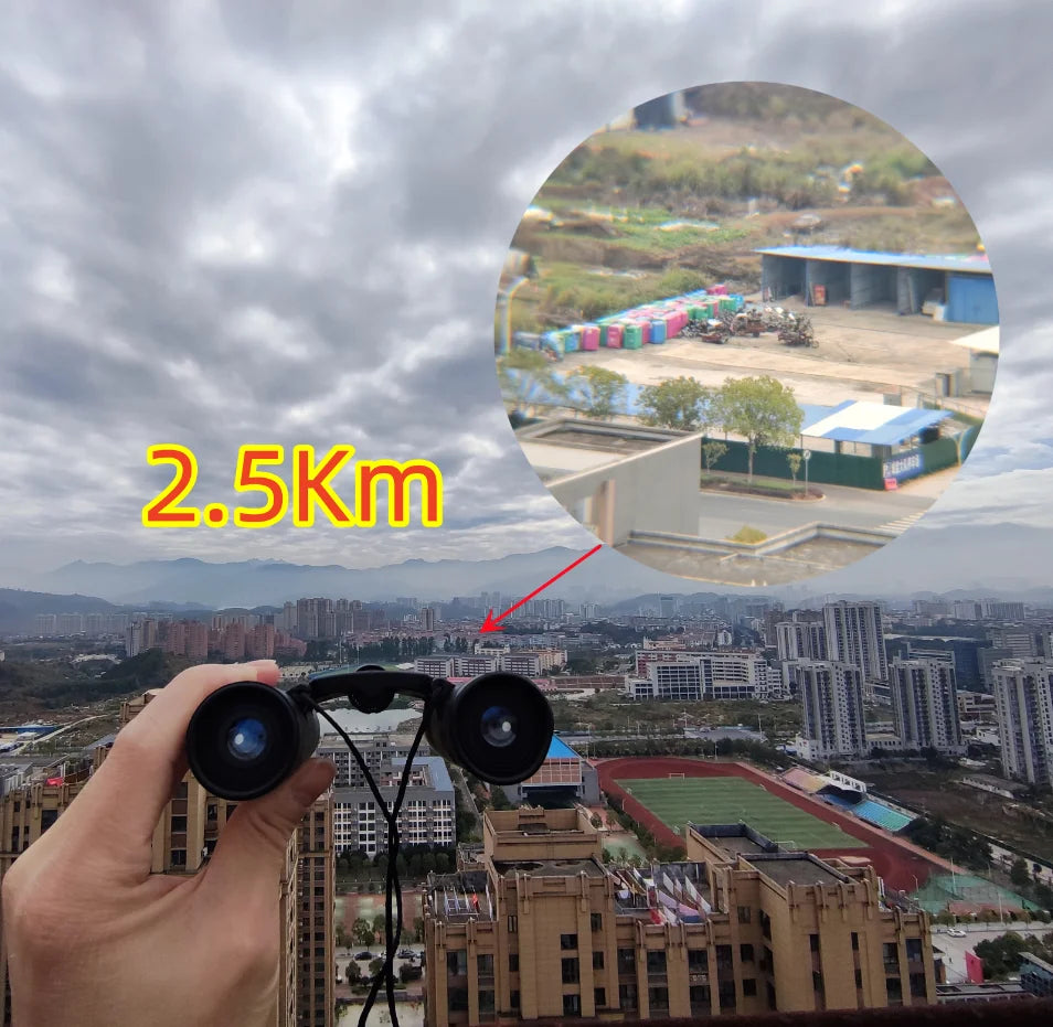 EagleView™ 50000m Zoom HD Monocular – BAK4 Long-Range Optics