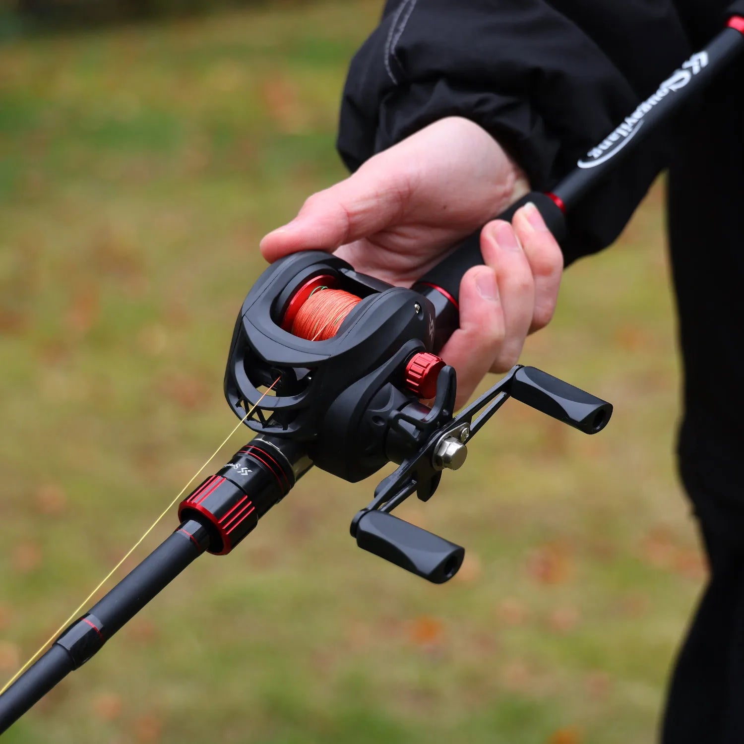 Sougayilang ProCast™ Carbon Baitcasting Combo – 1.8~2.1m Rod + 7.2:1 Reel