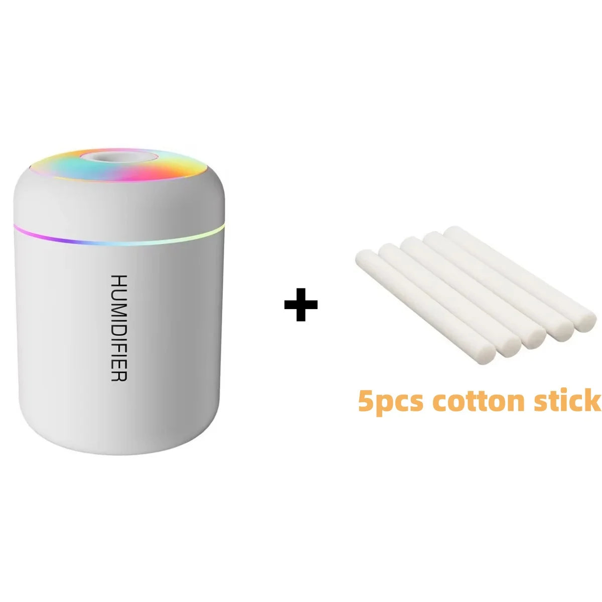 Mini MistMate™ USB Aroma Diffuser – 180ML Air Humidifier with LED Lights
