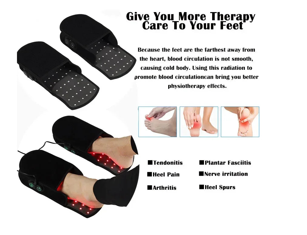 Multi-Functional Foot Massager with Heat & Vibration Therapy