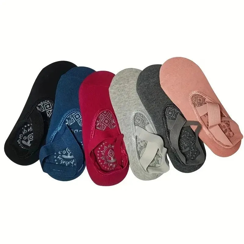 Non-Slip Backless Pilates & Yoga Socks