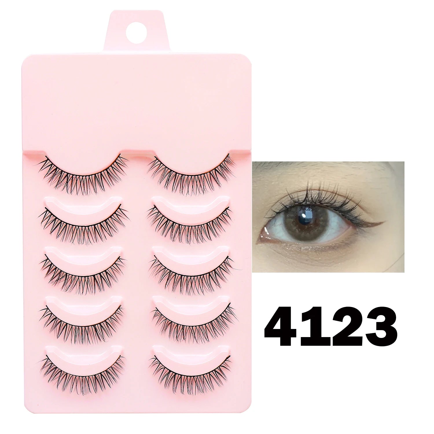 New Manga Lashes - Soft Natural Thick False Eyelashes