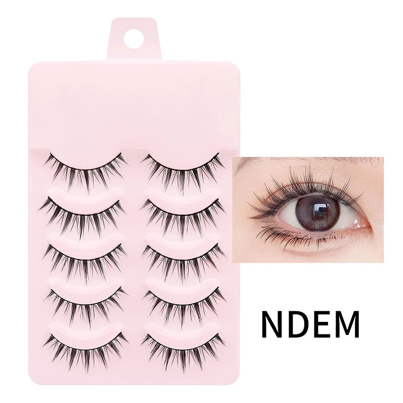New Manga Lashes - Soft Natural Thick False Eyelashes