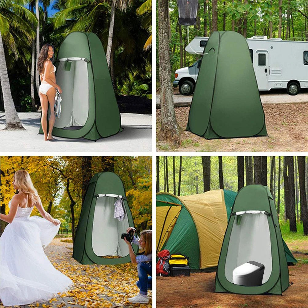 Portable Outdoor Camping Shower Tent – Simple Bath & Changing Room