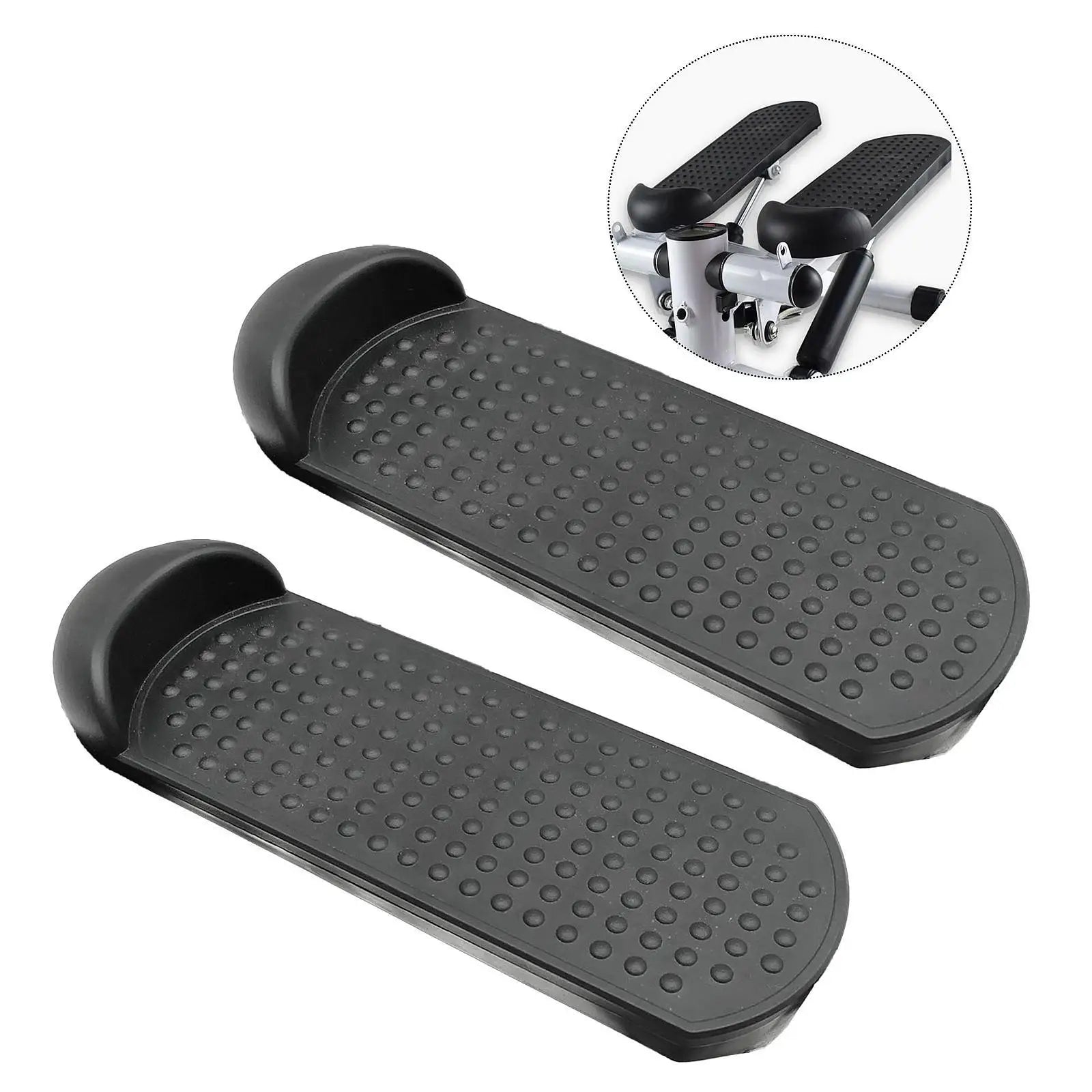 2Pcs Elliptical Trainer Foot Pedals – Replacement for Walking Machine & Bike Exerciser