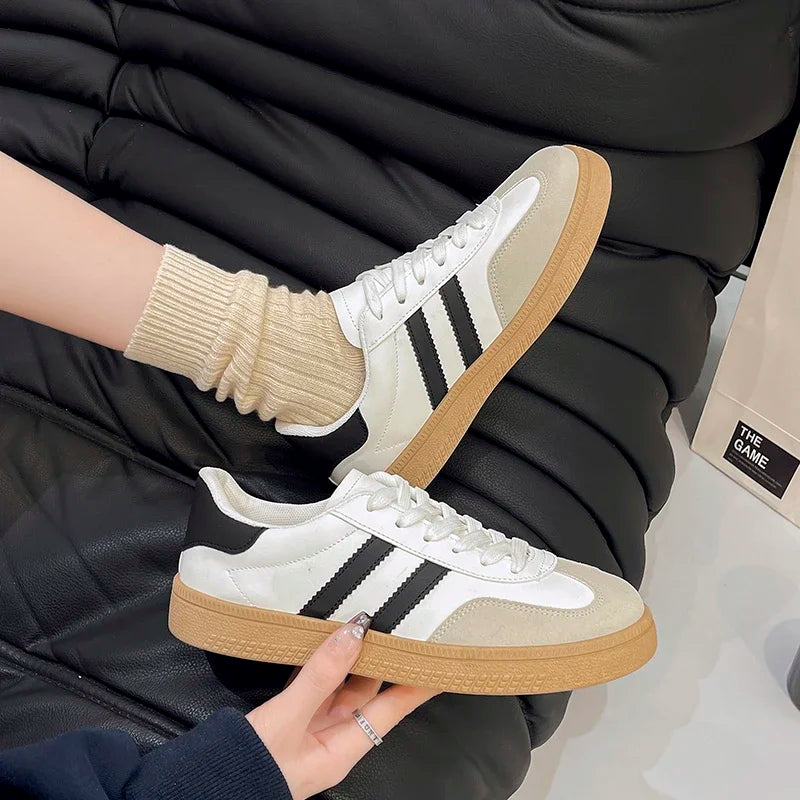 Women's Trendy Platform Sneakers – Casual Comfort