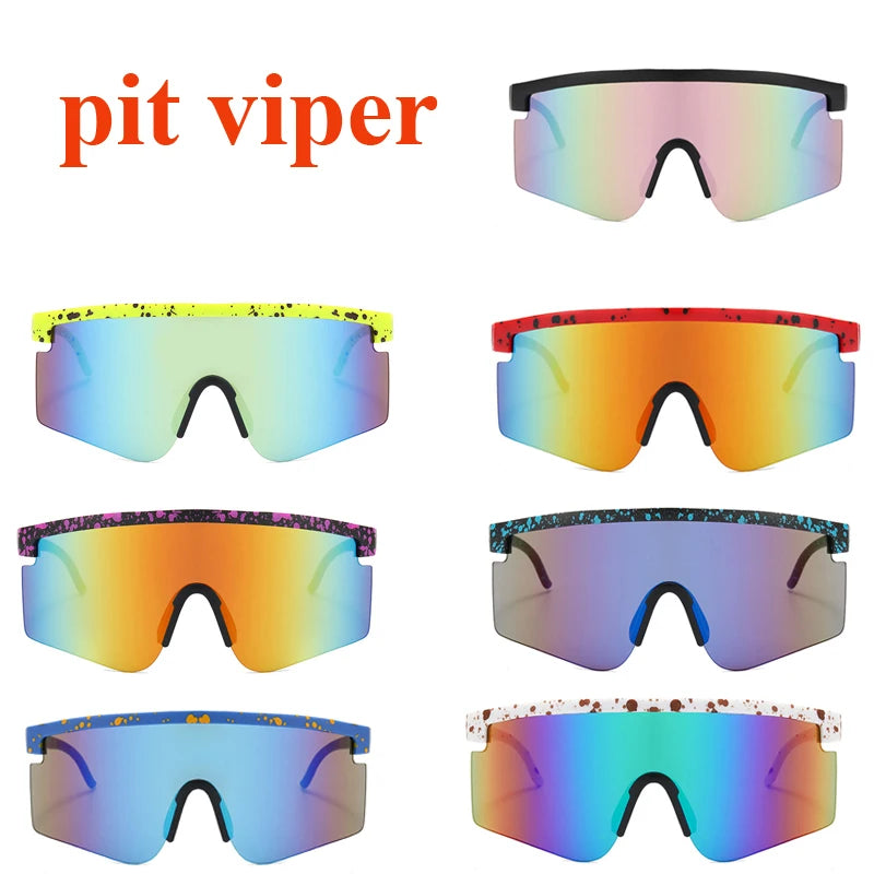 Pit Viper Adults UV400 Sunglasses – Unisex Outdoor Sport Eyewear