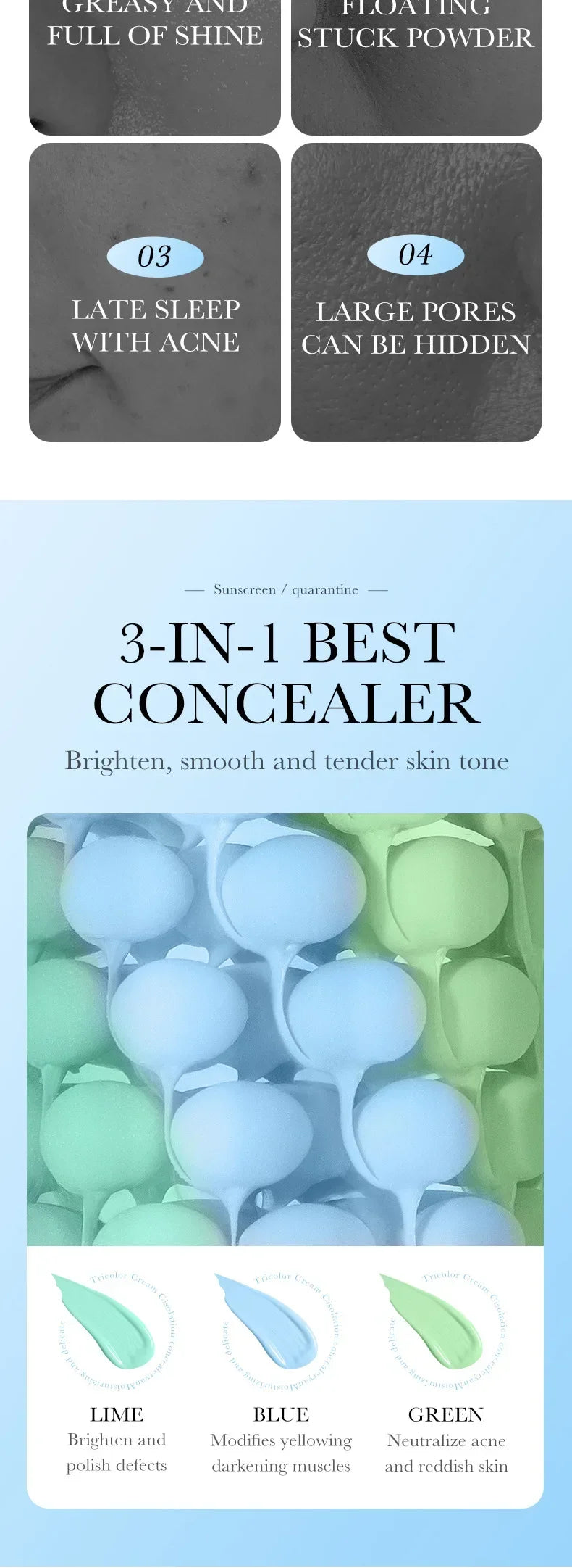 Face Primer Makeup – Moisturizing, Pore-Minimizing & Tone-Correcting