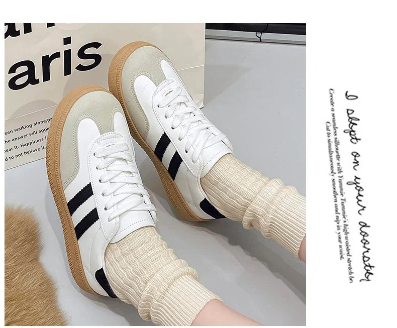 Women's Trendy Platform Sneakers – Casual Comfort