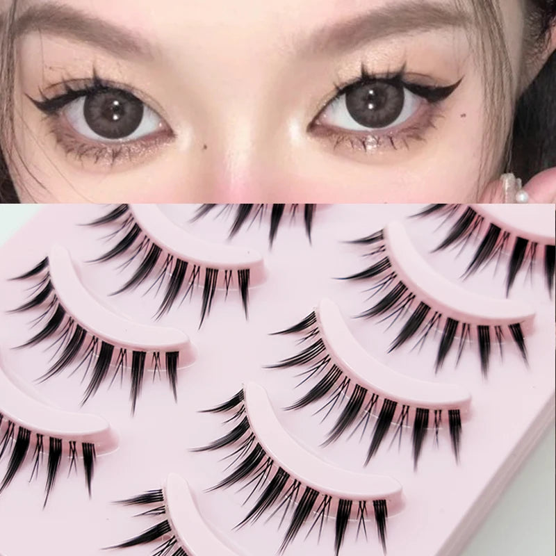 New Manga Lashes - Soft Natural Thick False Eyelashes