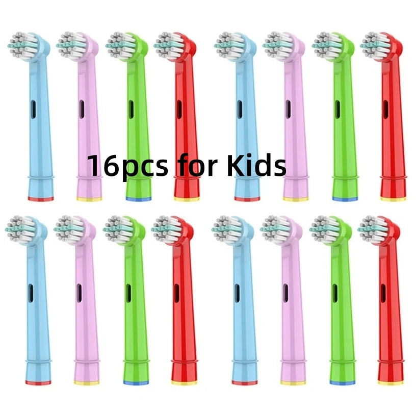 Upgrade Your Oral Care with 16/20PCS Brush Heads for Oral B Electric Toothbrush!