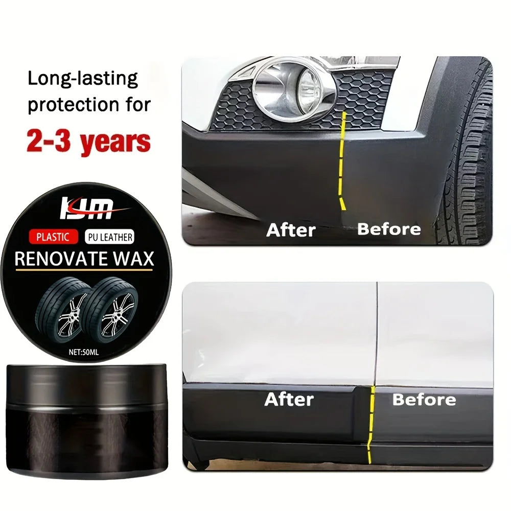 Universal Rubber & Leather Refresh Wax