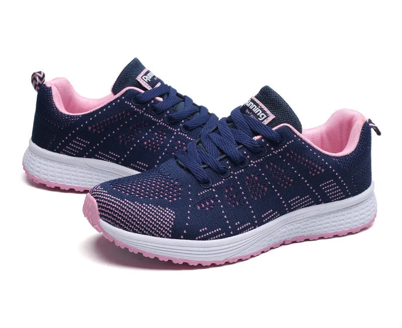 Women Casual Shoes Fashion Breathable Walking Sneakers: