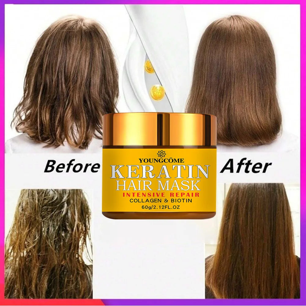 Biotin Collagen Keratin Hair Repair Mask