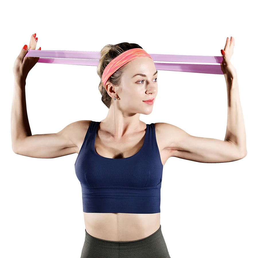 Fitness Resistance Bands Set – Home Workout & Yoga Training