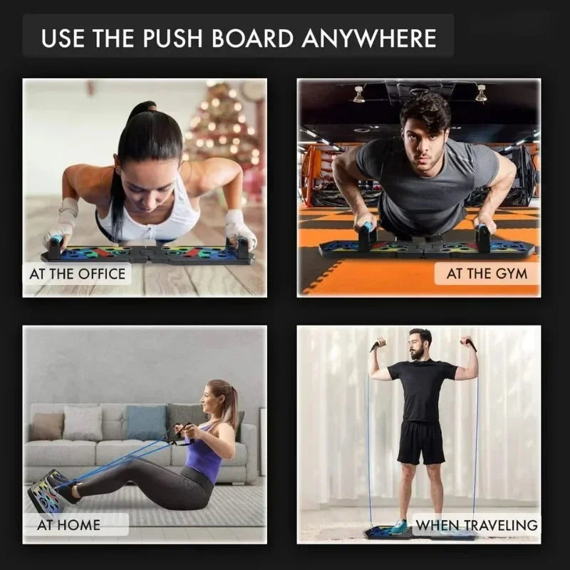 Multifunctional Push-up Board Set with Handles