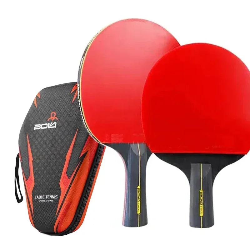 6-Star Professional Table Tennis Racket Set – 2PCS