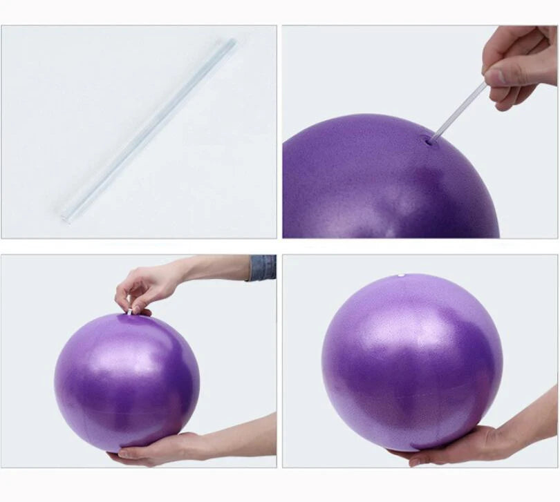 25cm Mini Yoga Ball – Thickened, Explosion-Proof PVC