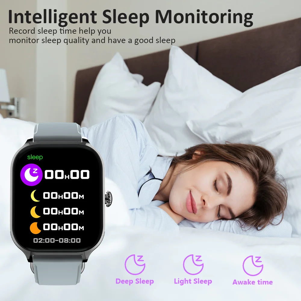 LAXASFIT H9 Smartwatch – Bluetooth Call, Health & Fitness Tracker