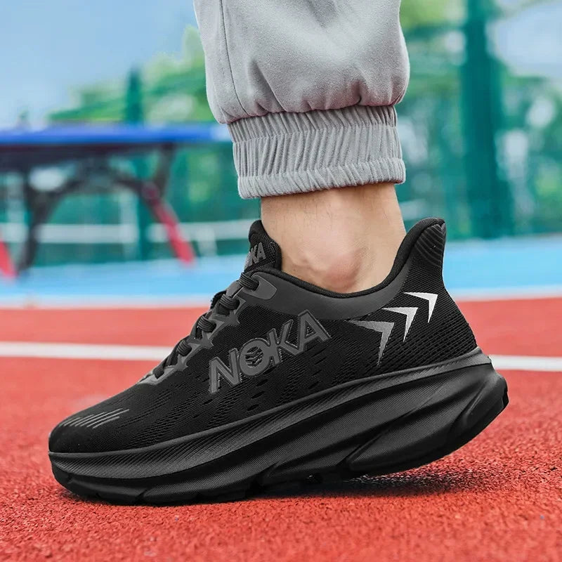 New Running Shoes Men Women Breathable Running Footwears Light Weight Walking Shoes Luxury Gym Sneakers Outdoor Sport Tennis