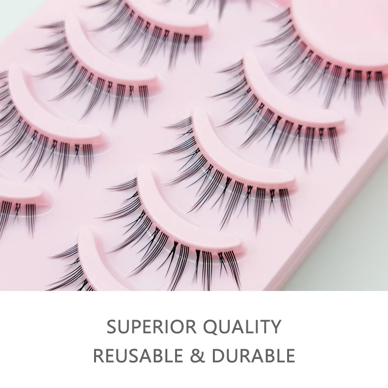 New Manga Lashes - Soft Natural Thick False Eyelashes